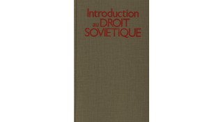 Introduction au droit sovietique
